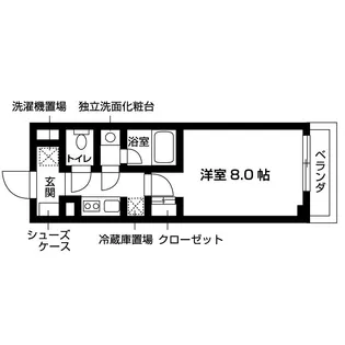 ブライストン大宅【2階】の間取り