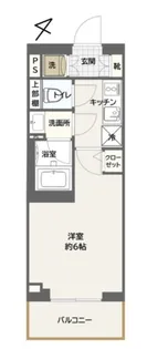 ライジングプレイス綾瀬【3階】の間取り