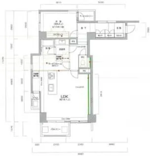 南青山ロイアルハイツ【9階】の間取り