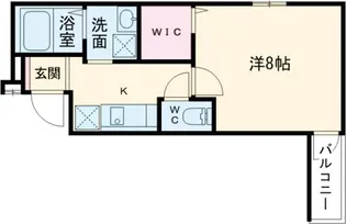 フジパレス鴻池新田II番館【1階】の間取り