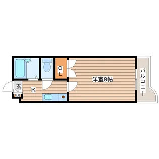 ガーデンワコーみずほ台【1階】の間取り