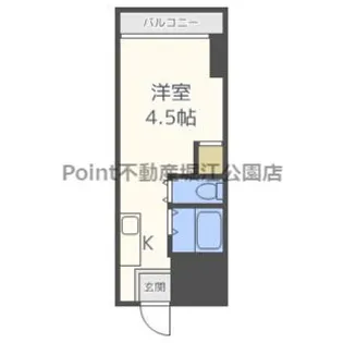 大阪府大阪市西区靱本町3【マンション】の間取り