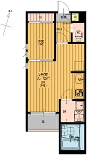 REGALEST熊本駅南【1階】の間取り
