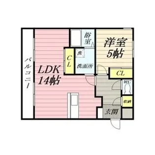 プリマヴェーラMORI【1階】の間取り