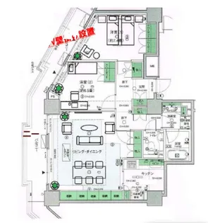 ローレルコート新宿タワー【27階】の間取り