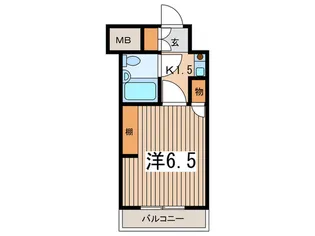 ホーユウコンフォルト大和中央【5階】の間取り
