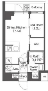 東京都品川区二葉2【マンション】の間取り