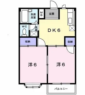 エクセルM77【2階】の間取り