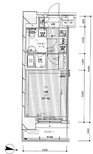 メインステージ王子II【7階】の間取り