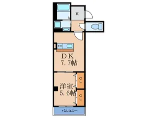 CoLaBo上新庄【2階】の間取り