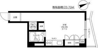 セザール目黒【9階】の間取り