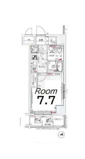 エスリード芝浦ベイサイド【9階】の間取り