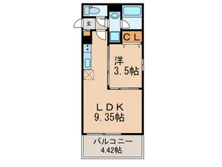 B CONCEPT【3階】の間取り