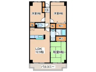 リヴェ-ル湘南【3階】の間取り