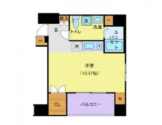 アヴァンツァーレ田端【7階】の間取り