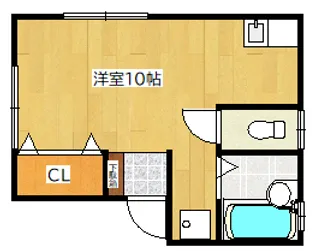 カーサフロール国府台【1階】の間取り