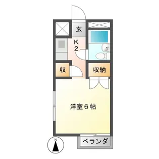 南建 桜橋ビル【2階】の間取り