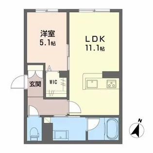 EDEL HAUS【1階】の間取り