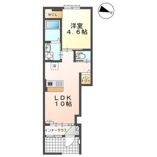 Casa.Quattro【1階】の間取り