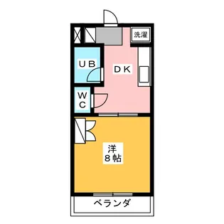 メゾンドリーム【2階】の間取り