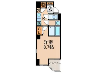 クレスト東金町【2階】の間取り
