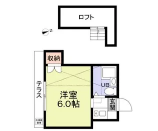 ミキハイツ【2階】の間取り