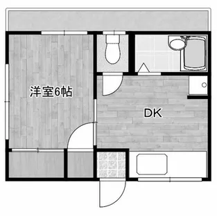 ニューエクセレントハイム白楽I【1階】の間取り