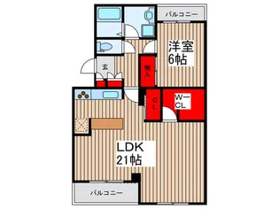 ロイヤルヒルズA【2階】の間取り