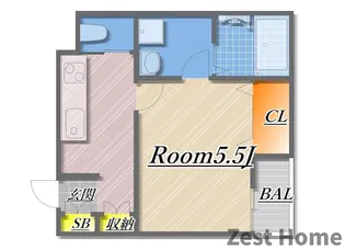 甲清マンション【3階】の間取り