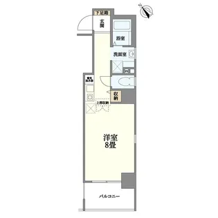 お茶ノ水リバーサイド【3階】の間取り
