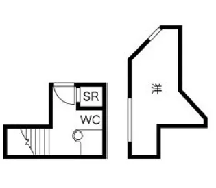 MM1221 WEST【2階】の間取り