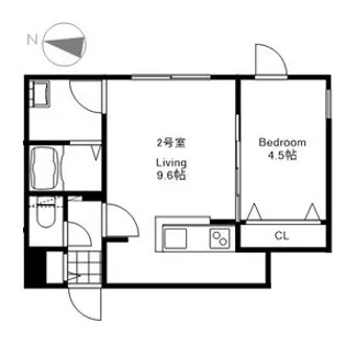 Riverside KOTONI(リバーサイド)【4階】の間取り