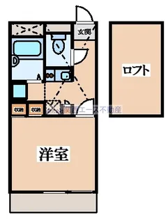レオパレスQ【1階】の間取り