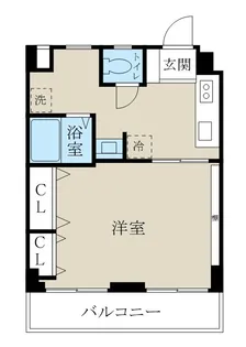 メゾンカフカス【3階】の間取り
