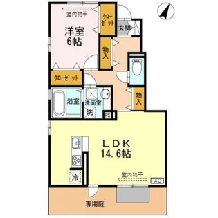 ドエル22【1階】の間取り