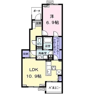 フェニックス【1階】の間取り