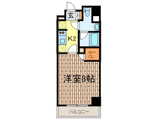 レジディア杉並方南町【1階】の間取り