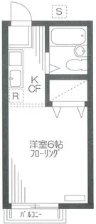 メゾン三鷹台【1階】の間取り