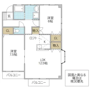 Community Pal【2階】の間取り