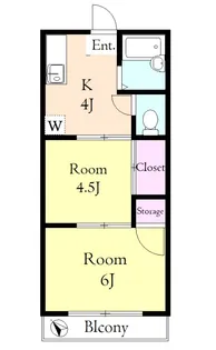 アーバン光ヶ丘【2階】の間取り