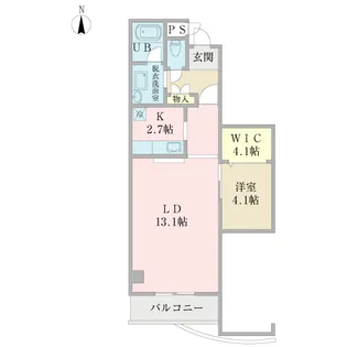 ノーサ音楽堂【1階】の間取り