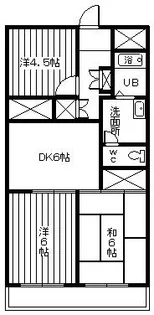 サンスクエアヨダ【2階】の間取り