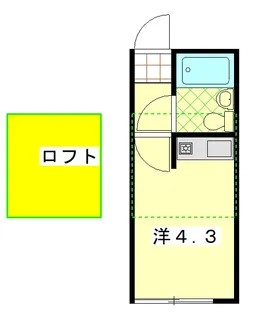 PAMファミリーC棟【2階】の間取り