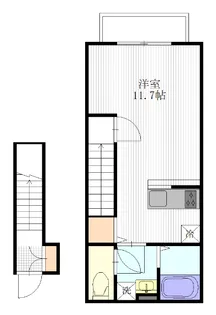 M・Belle【2階】の間取り