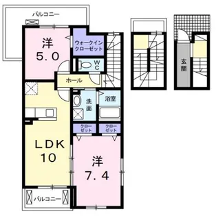 レフィナード・コンドミニオ【3階】の間取り