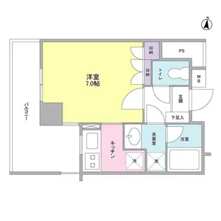 K’s新中野【10階】の間取り