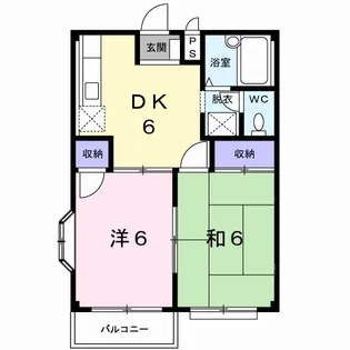 ガーデンヒルズ【2階】の間取り