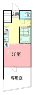 The Terrace湘南辻堂【1階】の間取り