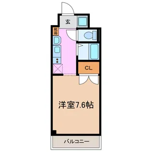 バウスクロス日進竹の山【5階】の間取り