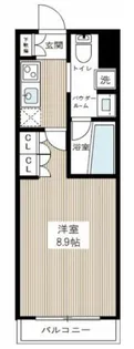 AXAS南蒲田AsylCourt【2階】の間取り
